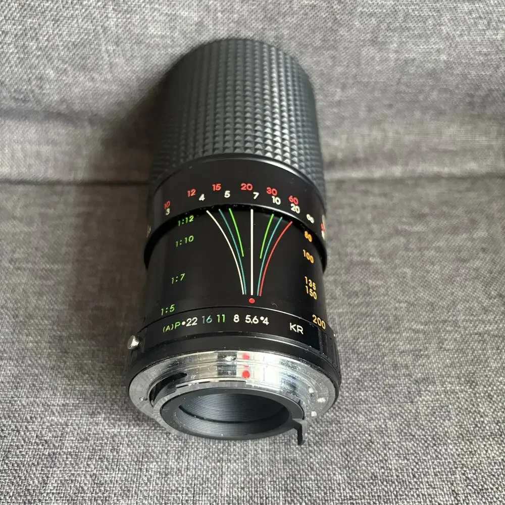 Focal MC Auto Zoom 1:4.5 80-200mm Lens Untested With‎ Case